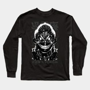 Raian Kure Ashura Kengan Omega Manga Anime Long Sleeve T-Shirt